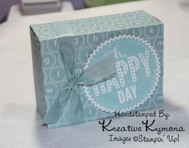 Oh Happy Day Box Standing