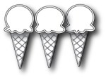 SSS Ice Cream Cones Craft Die