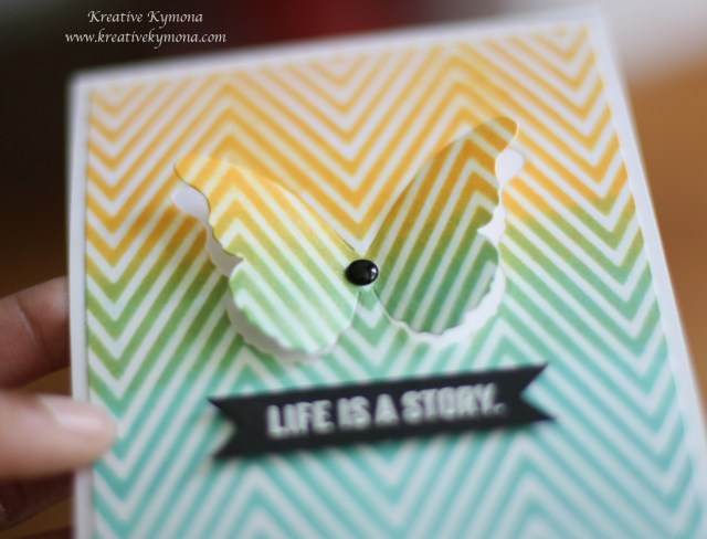 Life is a Story glitter wings