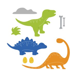 Top Dog Dies Dinosaur Trio Die Set