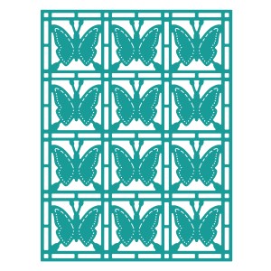 Top Dog Dies Butterfly Mosaic Die