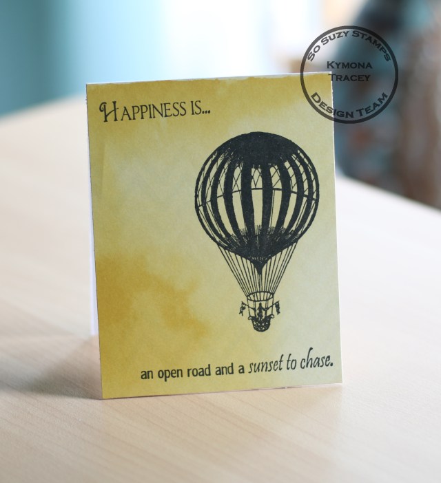 Happiness is..an open road