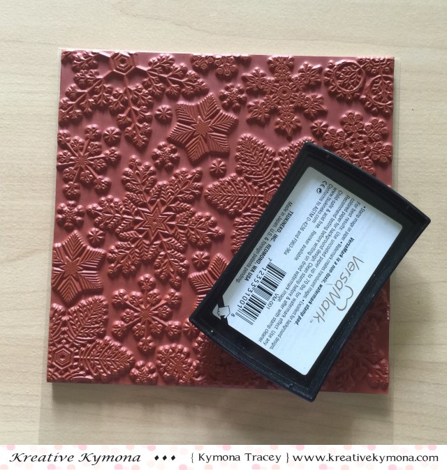 Stamping with Versamark