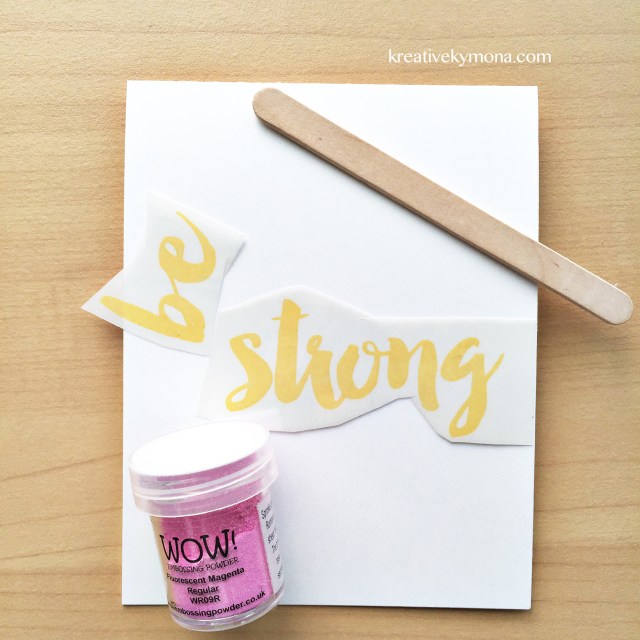 Be Strong supplies (CAS)