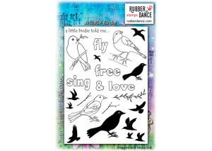 a little birdie stamp set