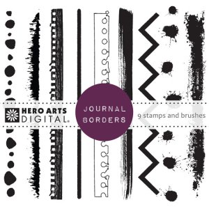 digital image journal borders