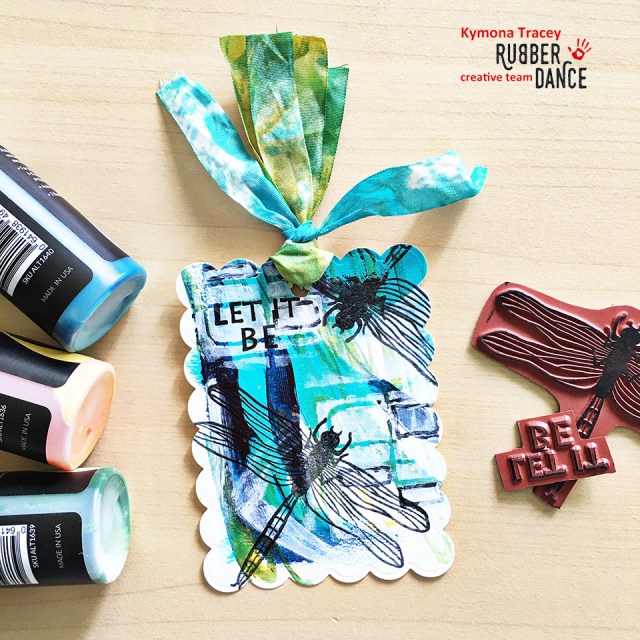 Rubber Dance Stamps Beautiful Bugs