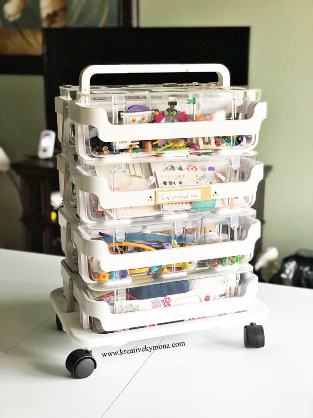 deflecto stackable caddy