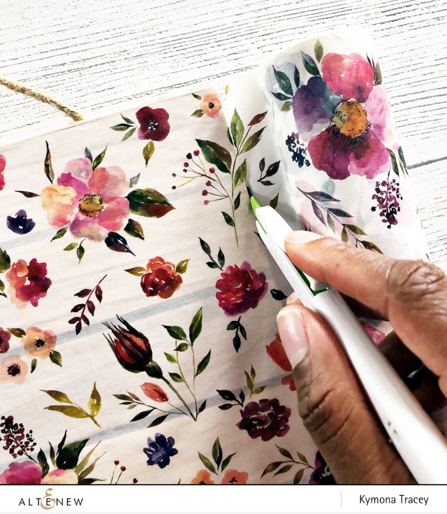 floral flurries washi tape