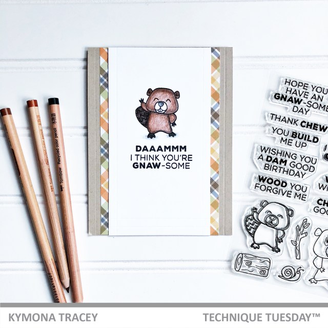 Beau & Beatrice Beaver Stamp Set