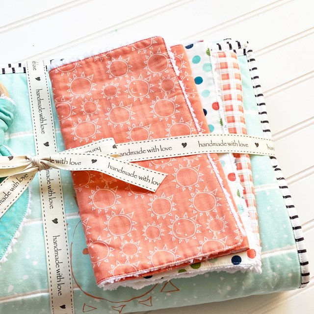 baby gift set - burp cloths