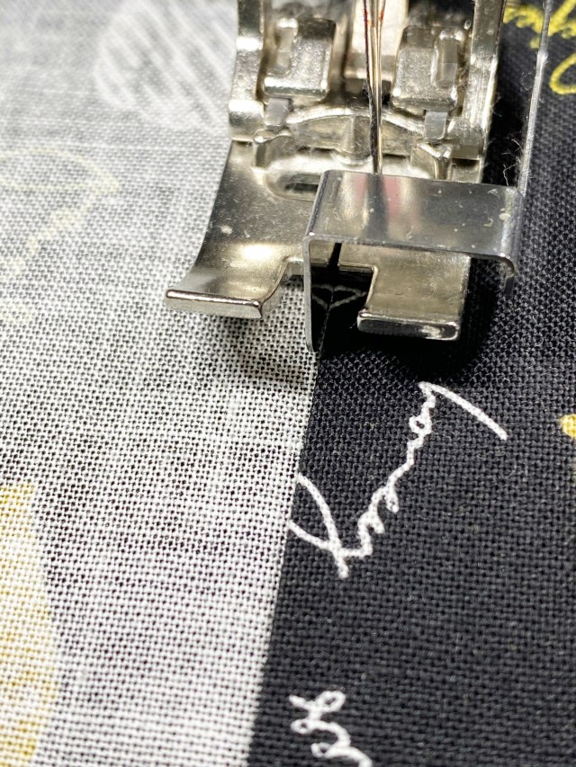 pillow cover sewn edges