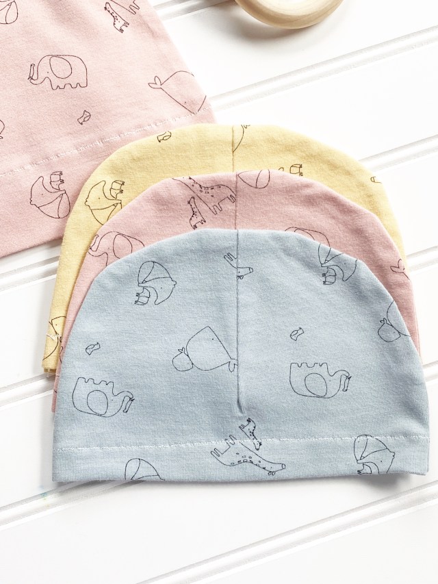 Baby Hat Designer Knit: Finished Product