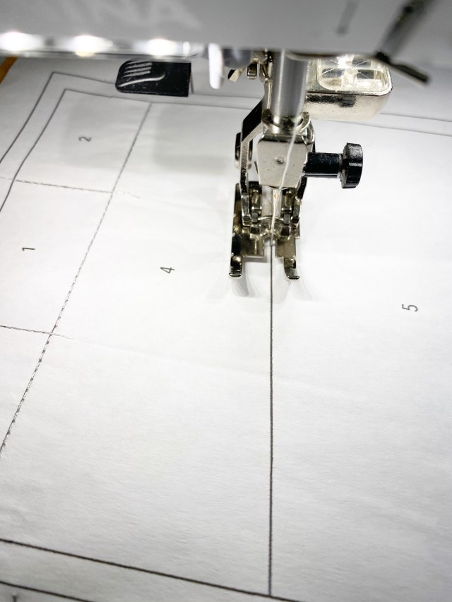 Garment District: Start the foundation paper piecing