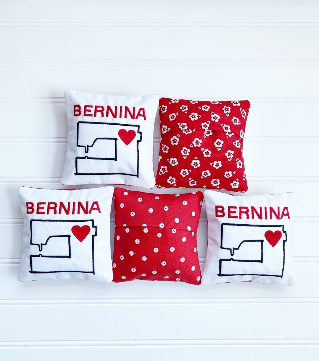In the Hoop BERNINA Pincushion: Finished Product