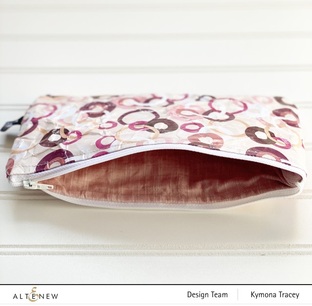 Distress Paper Pouch: Inside